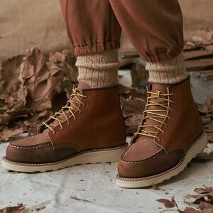 NWOT Women’s Red Wing Classic Moc & The Great in Brown Multi size 7